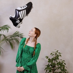 Фигура гелиевая Бутса футбольная