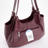 Сумка Саломея 456 наппа бордо