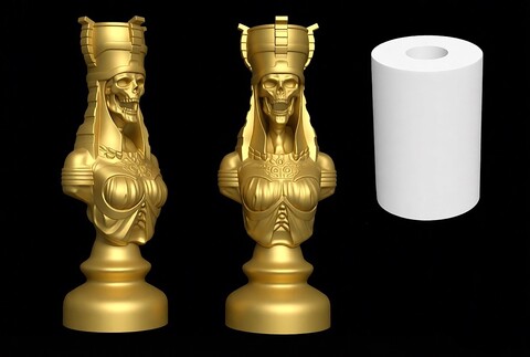 Силиконовый молд Шахматная фигура № 6 