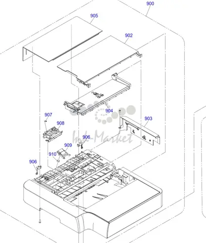 Epson - 1932015 - Black ADF Cover