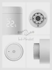 Термоголовка для радиатора Yandex YNDX-00518 белый — фото 3