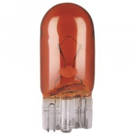 ЛАМПА ГАБАРИТНАЯ БЕСЦОКОЛЬНАЯ 12V 5W ЖЁЛТАЯ OSRAM WY5W