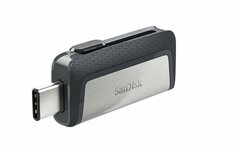 Флеш-накопитель SanDisk 64 GB Ultra Dual USB-C/USB-A Silver/Black