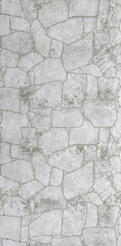 Листовая панель МДФ Акватон Камень Белый серый 2440х1220 мм