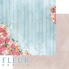 Бумага для скрапбукинга FLEUR-design, двусторонняя 30*30 см, 190 гр.