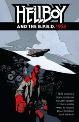 Hellboy and the B.P.R.D.: 1954 с автографами Майка Миньолы и Стивена Грина