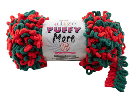 Пряжа Alize Puffy More цвет 6292