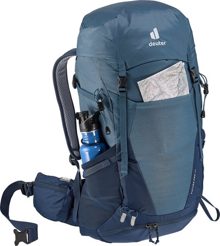 Картинка рюкзак туристический Deuter Futura Pro 36 marine-navy - 9