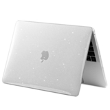 Чехол Hardshell Case для MacBook Air 13.6'' М2 (2022) А2681 (Прозрачный с блестками)
