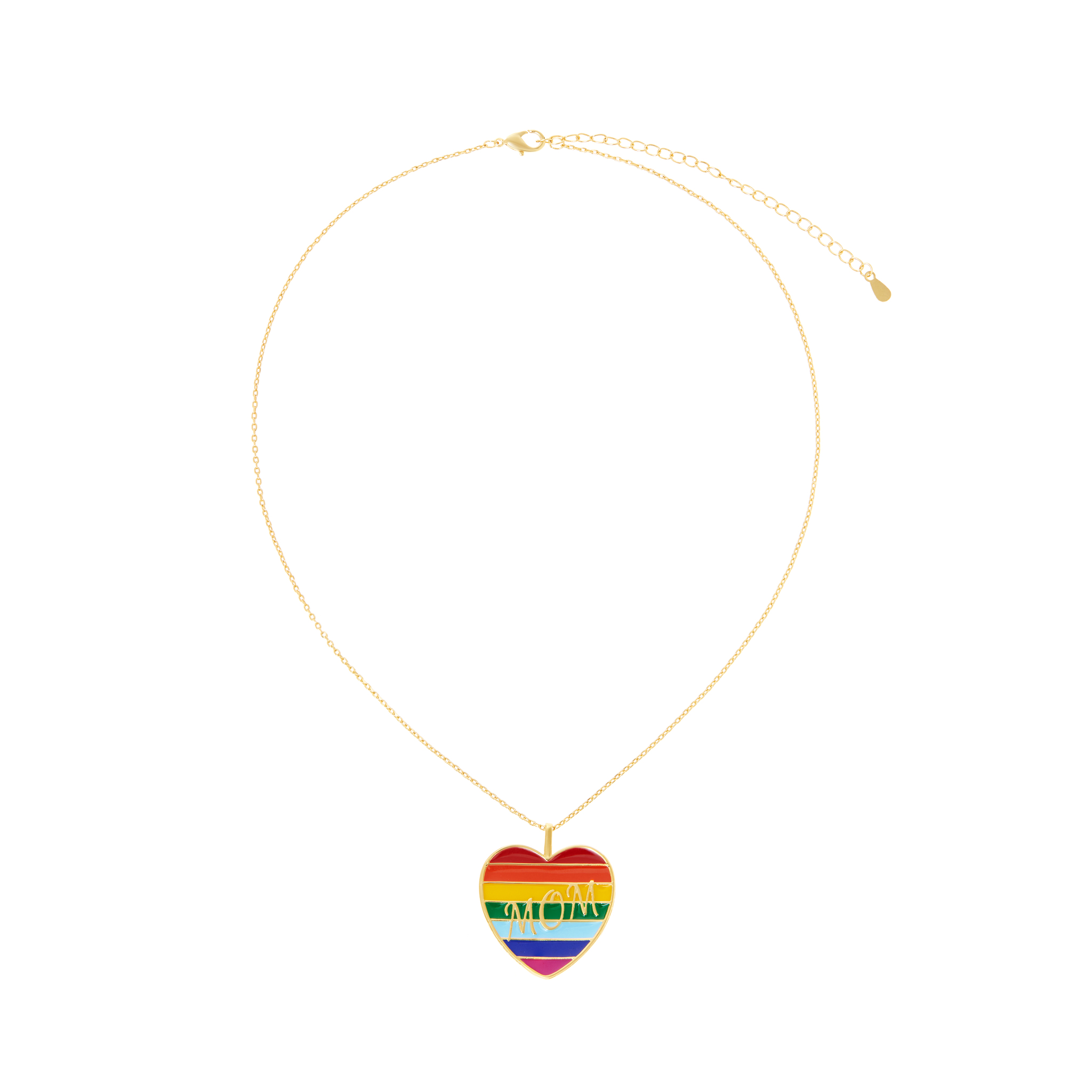 VIVA LA VIKA Колье Mom Necklace – Rainbow rainbow light 35 mom