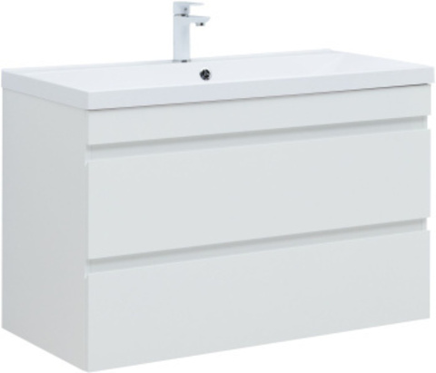 Aquanet 335420 Тумба Нота new 100 цв.белый глянец (335420)
