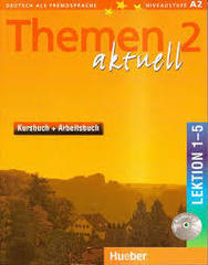 Themen aktuell 2 Kursbuch und Arbeitsbuch Lekt. 1-5 +CD (Audio)