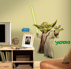 Star Wars Yoda Peel & Stick Wall Decals