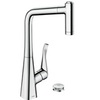 Смеситель для кухни с выдвижным изливом и лейкой Hansgrohe M71 73806000