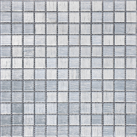 Мозаика LeeDo: Silver Satin (в инд. упаковке) 29,8х29,8x0,4 см (чип 23x23x4 мм)