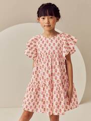 Платье для девочки Next E76-912, Розовый