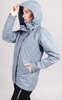Мембранный ветрозащитный спортивный костюм Nordski Storm Travel Smoky Blue женский