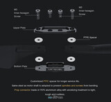 Пропеллер полимерный складной MF 1806 T-Motor (пара)