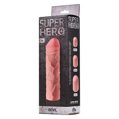 Фаллоудлинитель SUPER HERO Dewil - 17,5 см. - 