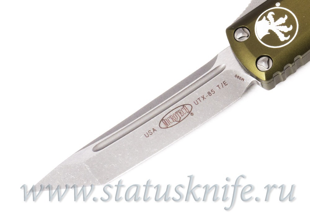 Нож Microtech UTX-85 233-10APOD Tanto Green
