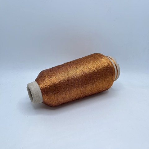 Torcitura di domaso (пр.Италия),art.Zenzero, 1700 м / 100 гр. 70% вискоза , 30% полиэстер(металлик), цвет-Огненная слюда(614) , арт.24065