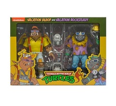 Фигурка NECA Teenage Mutant Ninja Turtles - Vacation Bebop and Vacation Rockstedy