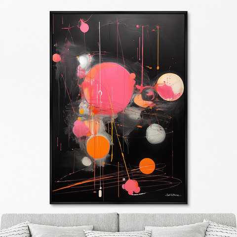 ArtNoMore - Репродукция картины на холсте Universe, planetary motion, No 1, 2024г.