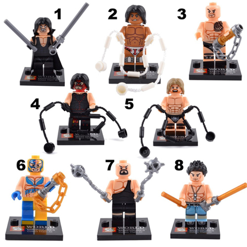 Minifigures WWE World Wrestling Building Block