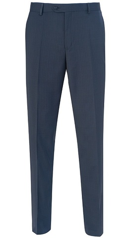 Синие зауженные книзу брюки STENSER, низкая посадка