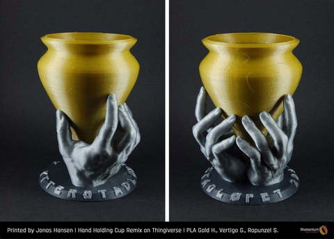 Пластик для 3D-принтера Fillamentum PLA Extrafill Gold Happens