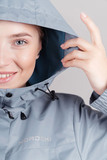 Мембранный ветрозащитный спортивный костюм Nordski Storm Travel Smoky Blue женский