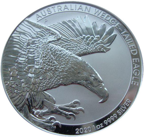 Австралия 1 доллар 2020 Клинохвостый орел СЕРЕБРО