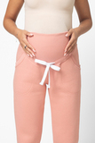 Утепленный спортивный костюм для беременных и кормящих 13125 пыльно-розовый