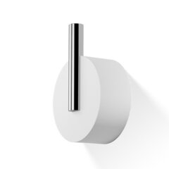Decor Walther 0972654 Decor Walther Stone WHK Крючок, цвет: белый / хром фото