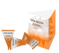 Ночная маска для лица с мультивитаминами Vita Glow Brightening&Moisturizing Sleeping Pack