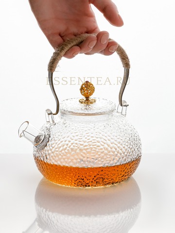 Чайник стеклянный "Бохэ"  без колбы 650 мл