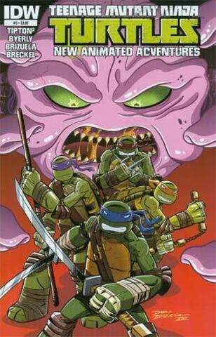 Teenage Mutant Ninja Turtles New Animated Adventures #3 (Cover A)