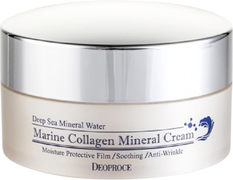 Deoproce Cream Крем для лица морской коллаген Deoproce Marine Collagen Mineral Cream 100 г