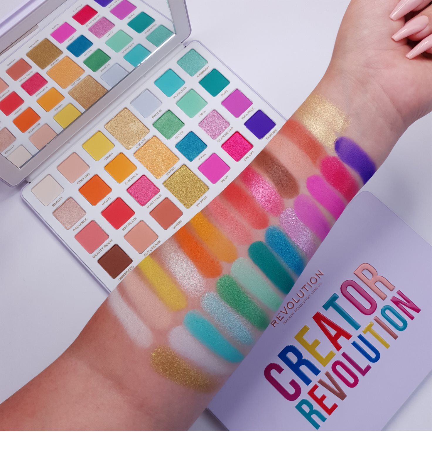Makeup Revolution палитра теней для век Creator купить в Москве ...