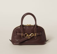 Сумка MIU MIU Aventure nappa, Тёмно-коричневая