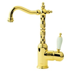 Boheme Tradizionale Oro 282 Смеситель для раковины с высоким изливом, цвет: золото фото