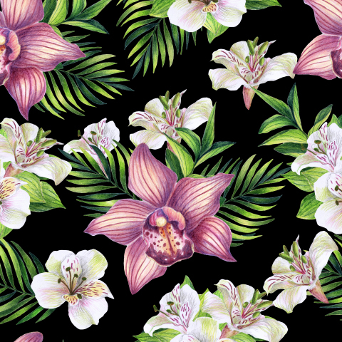 Каттер Цветок Орхидеи Цимбидиум (большой)