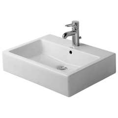 Duravit Vero Раковина  для мебели, без перелива, без отврстия под смес., 600x470мм, Цвет: Белый 454600070 фото