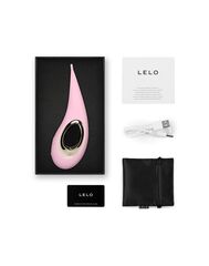 Розовый точечный клиторальный стимулятор Lelo Dot - 16,5 см. - 