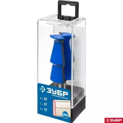 ЗУБР 32 x 57 мм, фреза кромочная калевочная №10, Профессионал (28721-32)