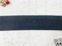 Лента ременная х/б ш. 4 см, чёрный