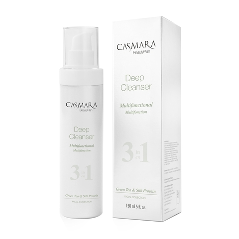 CASMARA Deep Cleancer Очищающее средство «3 в 1» с зеленым чаем