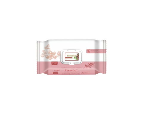 Салфетки Premial влажные с экстрактом ягод годжи 100 шт