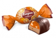 Конфеты Сладкое созвучие Апельсин с шоколадом 220г