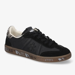 Кожаные кеды Premiata Bonnie-d 7694 на шнуровке